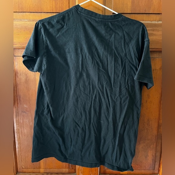 Germany Souvenir T-Shirt Small Black Embroidered Landmarks Graphic Tee Travel - Picture 3 of 5